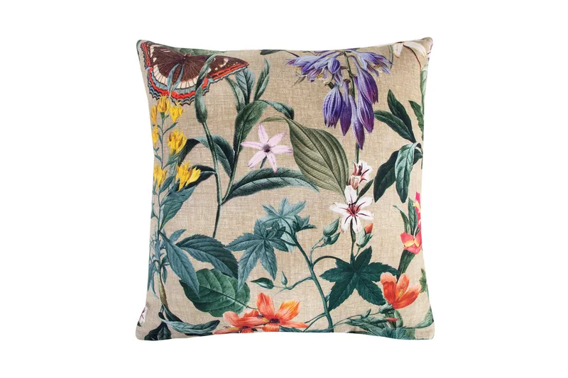 Kudde Amazonia - Brun/Blå/Flerfärgad - Textil & mattor - Filtar, kuddar & plädar - Prydnadskudde & kuddfodral