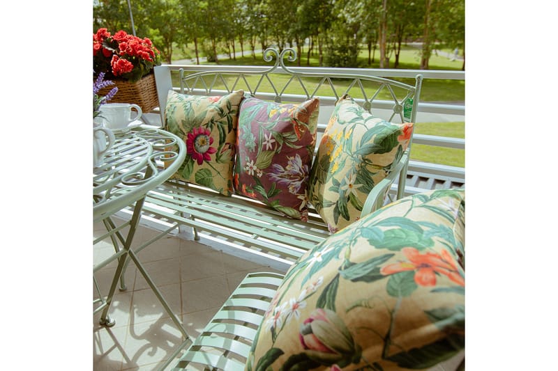 Kudde Amazonia - Brun/Blå/Flerfärgad - Textil & mattor - Filtar, kuddar & plädar - Prydnadskudde & kuddfodral