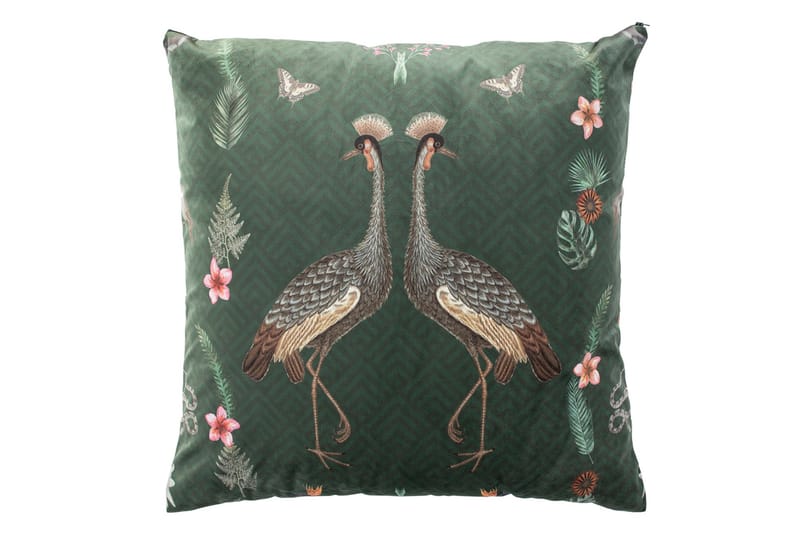 Kudde Holly 65x65cm Tropiska fåglar - Textil & mattor - Filtar, kuddar & plädar - Prydnadskudde & kuddfodral