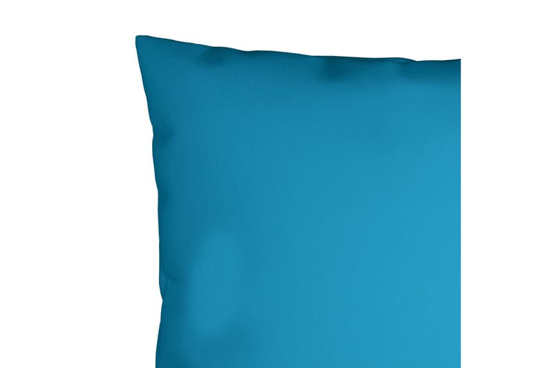 Prydnadskuddar 4 st kungsblå 50x50 cm tyg - Blå - Prydnadskudde & kuddfodral