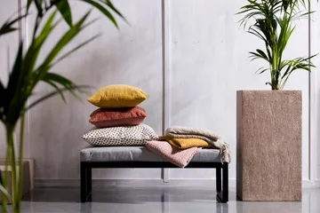 Stuarte Kuddfodral Beige - Fritab - Textil & mattor - Filtar, kuddar & plädar - Prydnadskudde & kuddfodral