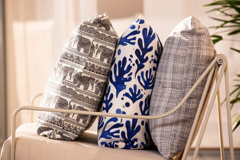 Stuarte Kuddfodral Blå - Fritab - Textil & mattor - Filtar, kuddar & plädar - Prydnadskudde & kuddfodral