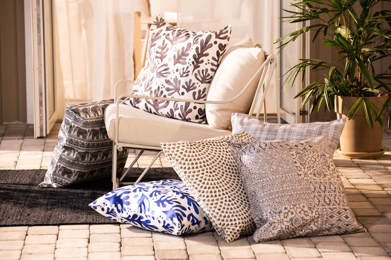 Stuarte Kuddfodral Grå - Fritab - Textil & mattor - Filtar, kuddar & plädar - Prydnadskudde & kuddfodral