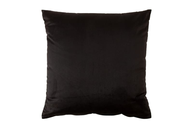 Velvet Prydnadskudde 50x50 cm Svart - Textil & mattor - Filtar, kuddar & plädar - Prydnadskudde & kuddfodral