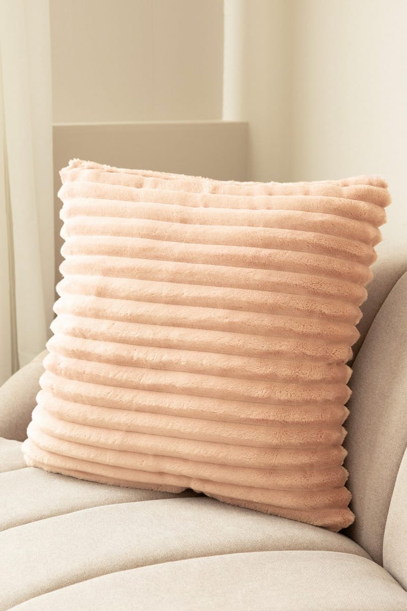Prydnadskudde Stripe 50x50 cm - Dusty Pink - Textil & mattor - Filtar, kuddar & plädar - Prydnadskudde & kuddfodral