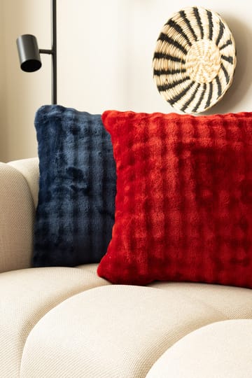 Prydnadskudde Pom Pom 50x50 cm - Röd - Textil & mattor - Filtar, kuddar & plädar - Prydnadskudde & kuddfodral