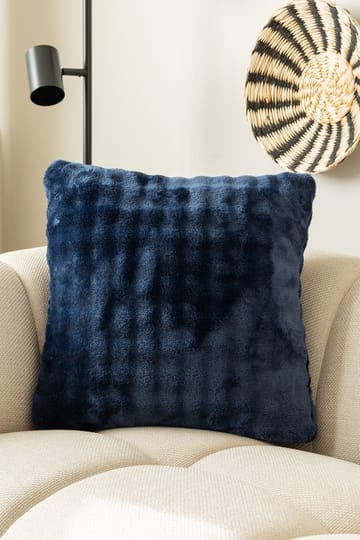 Prydnadskudde Pom Pom 50x50 cm - Marinblå - Textil & mattor - Filtar, kuddar & plädar - Prydnadskudde & kuddfodral
