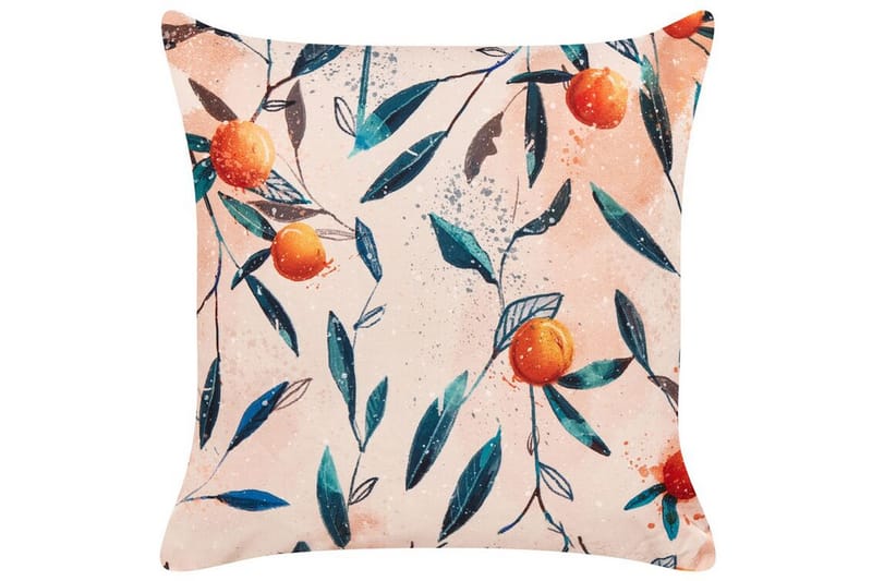 Richelu Utomhuskudde 45x45 cm 2 st - Orange - Textil & mattor - Filtar, kuddar & plädar - Utekudde