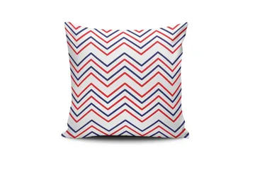 Rivorn Prydnadskudde 43x43 cm - Röd/Vit - Textil & mattor - Filtar, kuddar & plädar - Prydnadskudde & kuddfodral