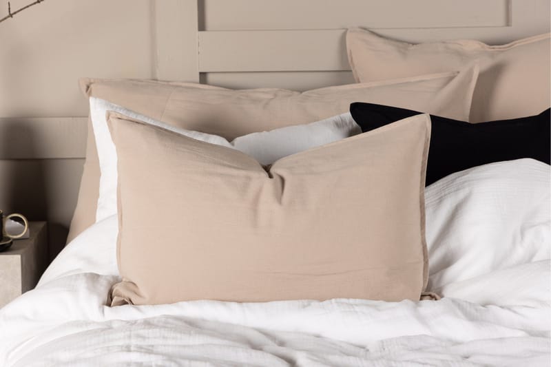 Ronja Kuddfodral - Beige - Textil & mattor - Filtar, kuddar & plädar - Prydnadskudde & kuddfodral