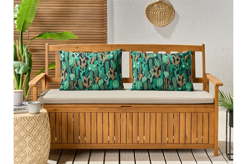 Ruffano Utomhuskudde 42x60 cm - Grön/Blå - Textil & mattor - Filtar, kuddar & plädar - Utekudde