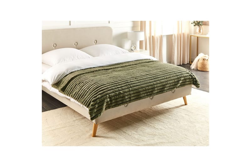 Sängöverkast Rakya Grön, 150x200 cm - Grön, 150x200 cm - Textil & mattor - Filtar, kuddar & plädar - Filtar & plädar