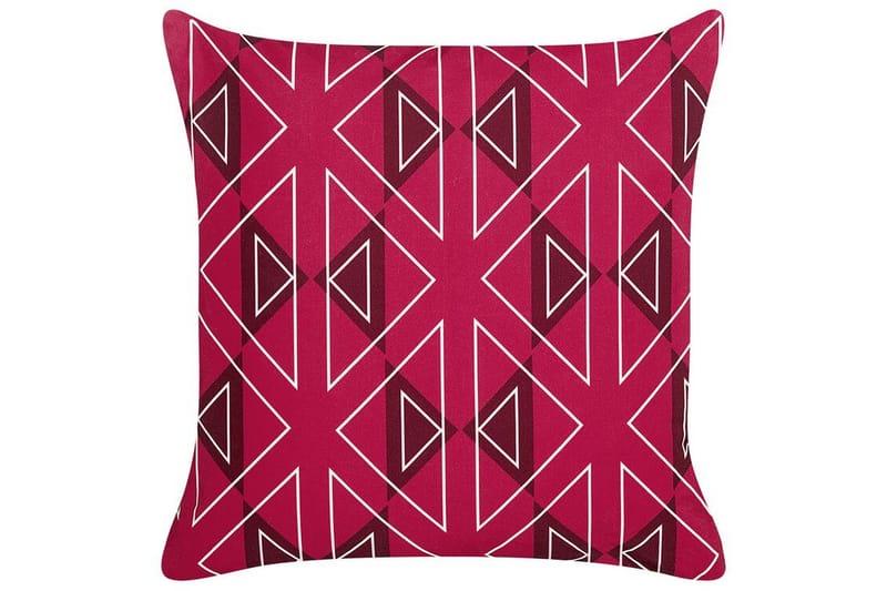 Santa Rosa Utomhuskudde 45x45 cm 2 st - Rosa/Vit - Textil & mattor - Filtar, kuddar & plädar - Utekudde