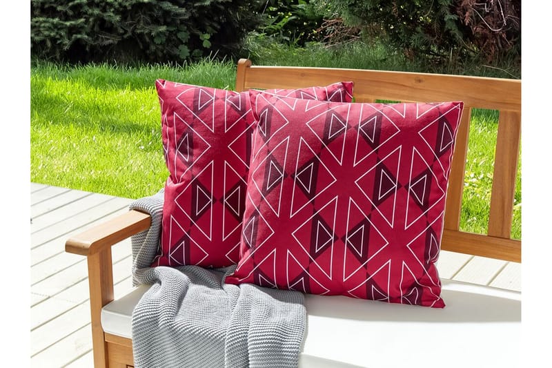 Santa Rosa Utomhuskudde 45x45 cm - Rosa/Vit - Textil & mattor - Filtar, kuddar & plädar - Utekudde