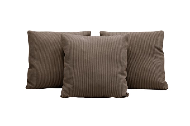 Scandi Dekorationskudde 3-pack, Mörkbrun