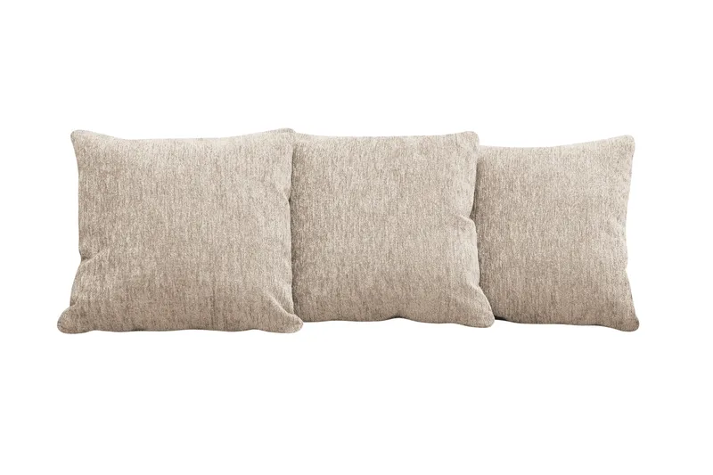Scandi Dekorationskudde 3-pack - Mörkbrun - Textil & mattor - Filtar, kuddar & plädar - Prydnadskudde & kuddfodral
