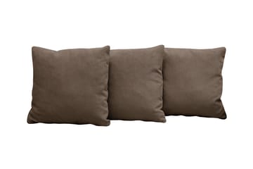 Scandi Dekorationskudde 3-pack - Mörkbrun - Textil & mattor - Filtar, kuddar & plädar - Prydnadskudde & kuddfodral