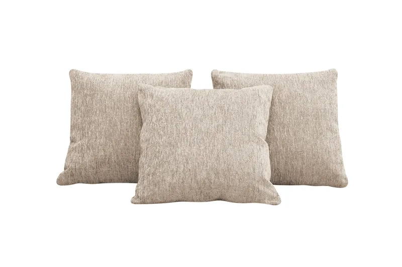 Scandi Dekorationskudde 3-pack, Mörkbrun