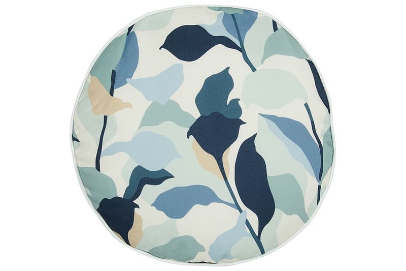 Smithers Utomhuskudde 40 cm Rund - Blå/Vit - Textil & mattor - Filtar, kuddar & plädar - Utekudde
