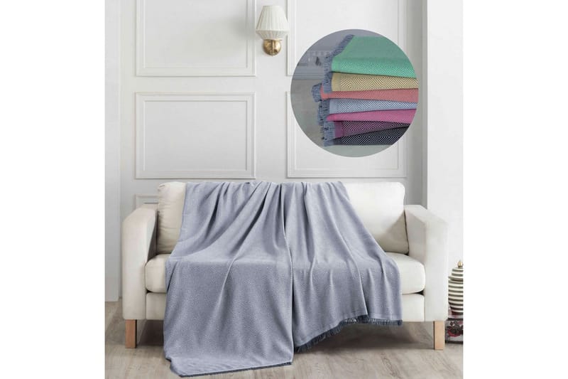 Sofföverdrag Athodna Grå - Grå - Textil & mattor - Filtar, kuddar & plädar - Filtar & plädar