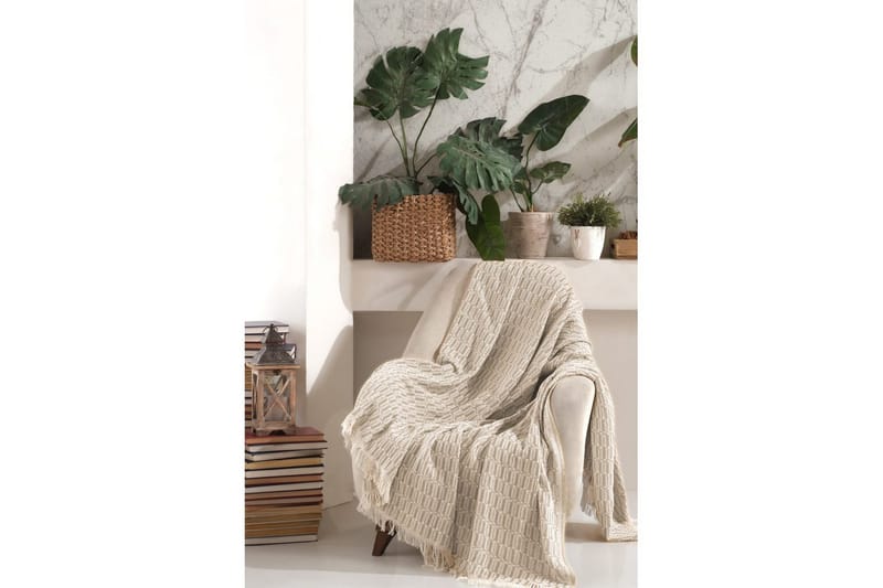 Sofföverdrag Dawnvale Beige - Beige - Textil & mattor - Filtar, kuddar & plädar - Filtar & plädar