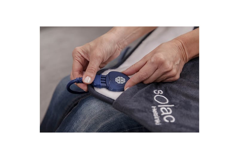 Ergonomisk Värmedyna Solac Helsinki Nacke & Ländrygg - Svart - Textil & mattor - Filtar, kuddar & plädar - Specialkudde - Vetekudde, värmekudde & värmedyna