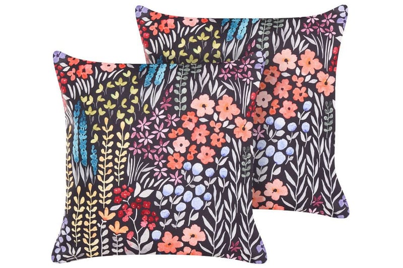 Sylvan Lake Utomhuskudde 45x45 cm - Svart - Textil & mattor - Filtar, kuddar & plädar - Utekudde