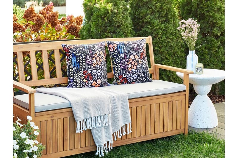 Sylvan Lake Utomhuskudde 45x45 cm - Svart - Textil & mattor - Filtar, kuddar & plädar - Utekudde