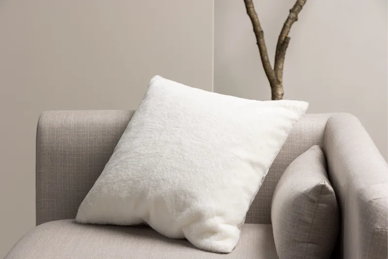 Thea Kuddfodral - Vit - Textil & mattor - Filtar, kuddar & plädar - Prydnadskudde & kuddfodral