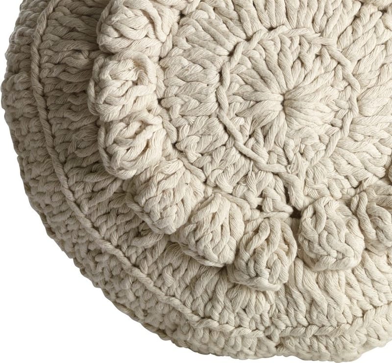 Tinny kudde Ø 40 cm - Offwhite - Offwhite - Textil & mattor - Filtar, kuddar & plädar - Prydnadskudde & kuddfodral
