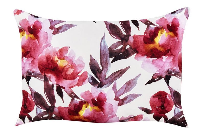 Trepuzzi Utomhuskudde 42x60 cm - Vit/Rosa - Textil & mattor - Filtar, kuddar & plädar - Utekudde