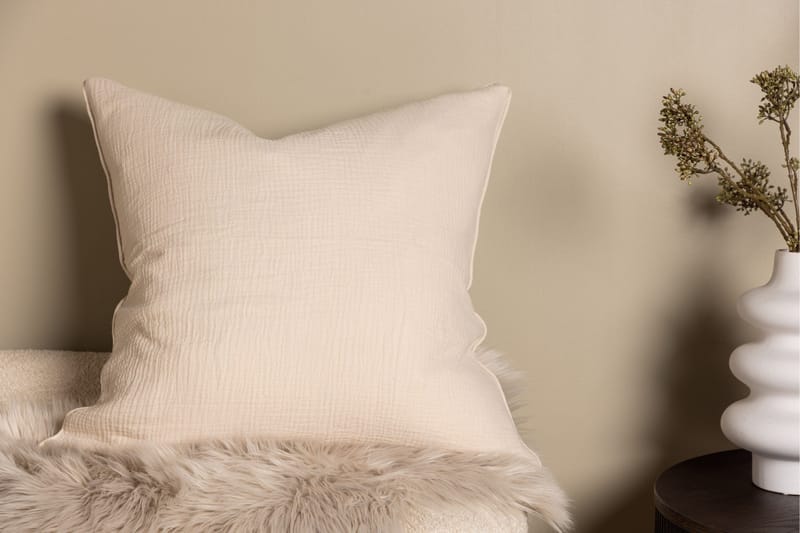 Tyra Kuddfodral - Beige - Textil & mattor - Filtar, kuddar & plädar - Prydnadskudde & kuddfodral