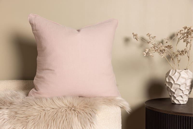 Tyra Kuddfodral - Ljusrosa - Textil & mattor - Filtar, kuddar & plädar - Prydnadskudde & kuddfodral