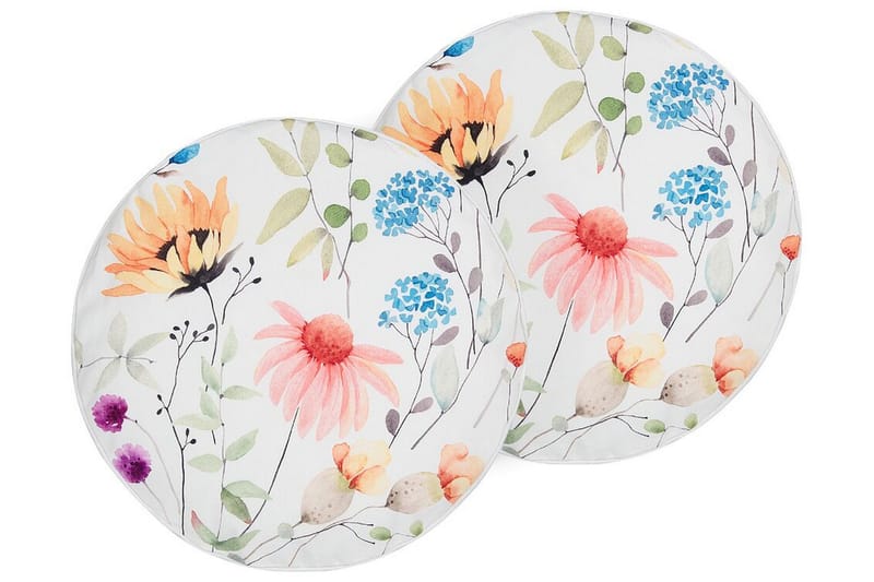 Unity Utomhuskudde 40 cm Rund - Vit - Textil & mattor - Filtar, kuddar & plädar - Utekudde