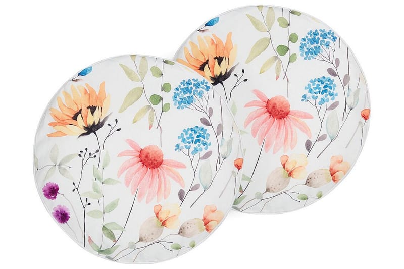 Unity Utomhuskudde 40 cm Rund - Vit - Textil & mattor - Filtar, kuddar & plädar - Utekudde