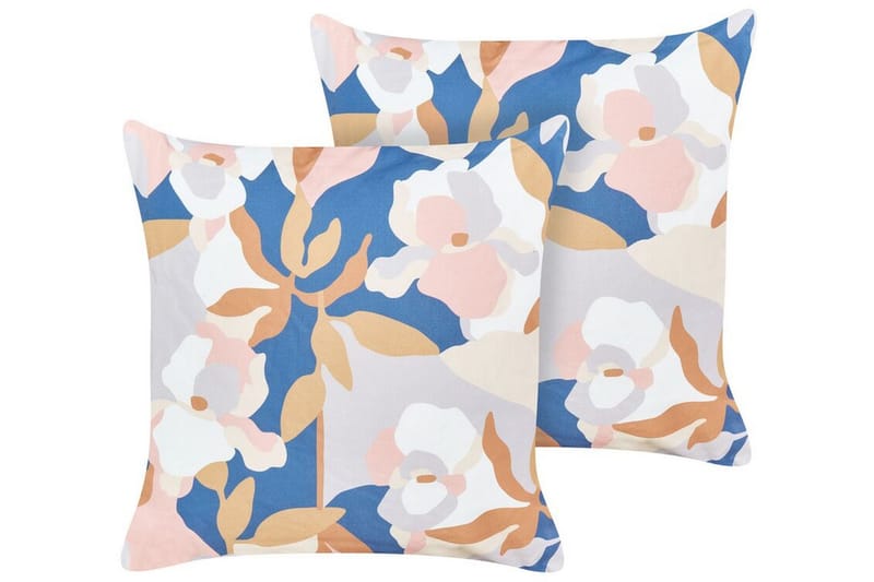 Vernole Utomhuskudde 45x45 cm - Vit/Blå/Rosa - Textil & mattor - Filtar, kuddar & plädar - Utekudde