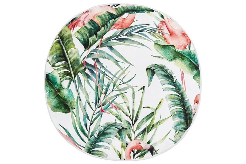 Visper Utomhuskudde 40 cm Rund - Vit/Grön/Rosa - Textil & mattor - Filtar, kuddar & plädar - Utekudde