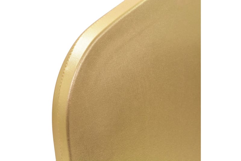 6 st stolsöverdrag stretch guld - Guld - Textil & mattor - Möbeltextil - Möbelöverdrag - Stolsöverdrag