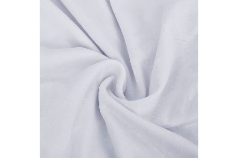 beBasic Sofföverdrag 2-sits med stretch vit polyesterjersey - White - Sofföverdrag - Möbelöverdrag