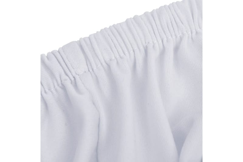 beBasic Sofföverdrag med stretch vit polyesterjersey - White - Sofföverdrag - Möbelöverdrag