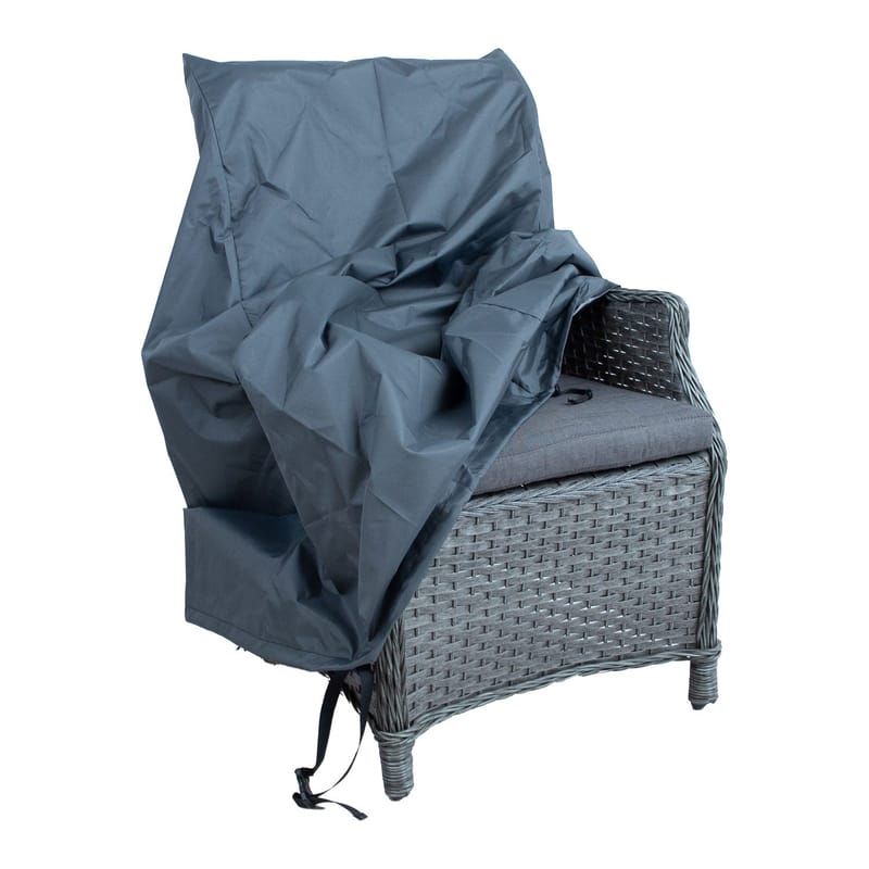 Möbelskydd 61x69x48/106 cm väderbeständig - Grå - Textil & mattor - Möbeltextil - Möbelöverdrag - Fåtöljöverdrag