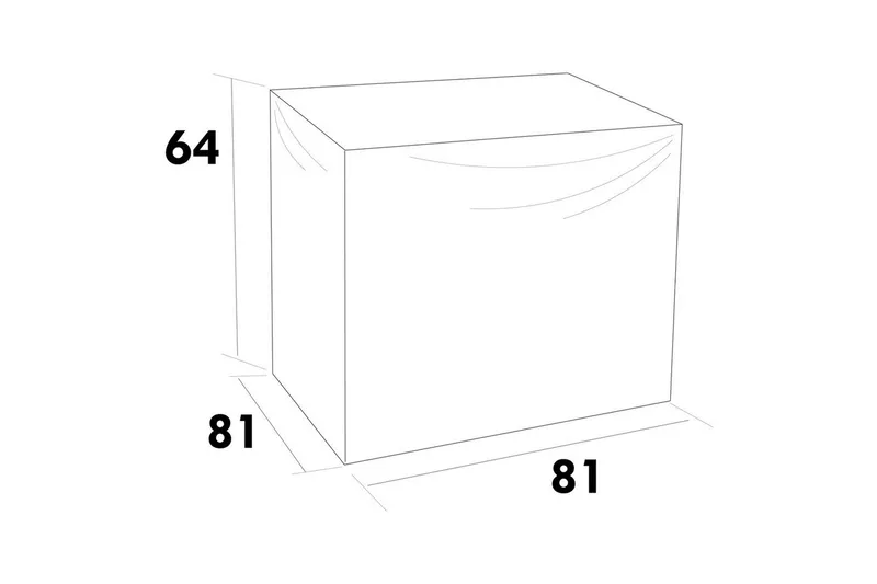 Möbelskydd Fåtfölj Hillerstorp Oxelunda Hörndel Svart, undefined
