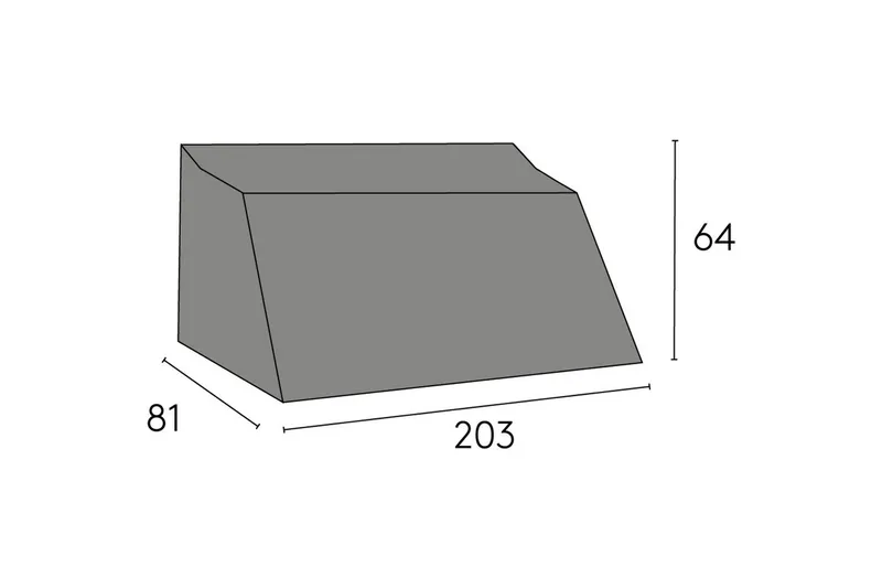 Möbelskydd Soffa Hillerstorp Oxelunda 3-sits Svart, undefined