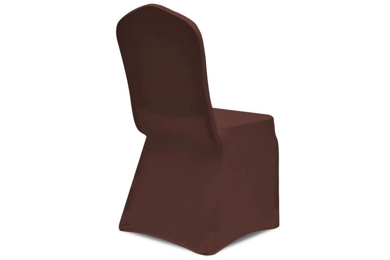 Stolsöverdrag 4 st brun - Brun - Textil & mattor - Möbeltextil - Möbelöverdrag - Stolsöverdrag