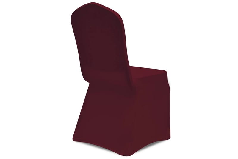 Stolsöverdrag 4 st vinröd - Vinröd - Textil & mattor - Möbeltextil - Möbelöverdrag - Stolsöverdrag