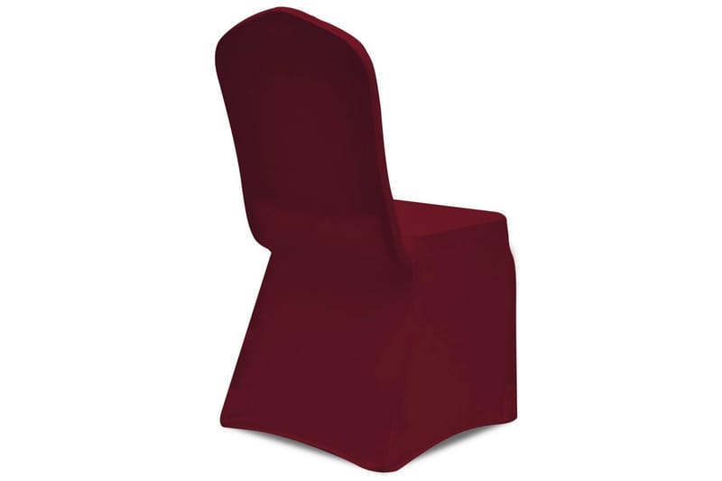 Stolsöverdrag stretch 100 st bordeaux - Röd - Textil & mattor - Möbeltextil - Möbelöverdrag - Stolsöverdrag