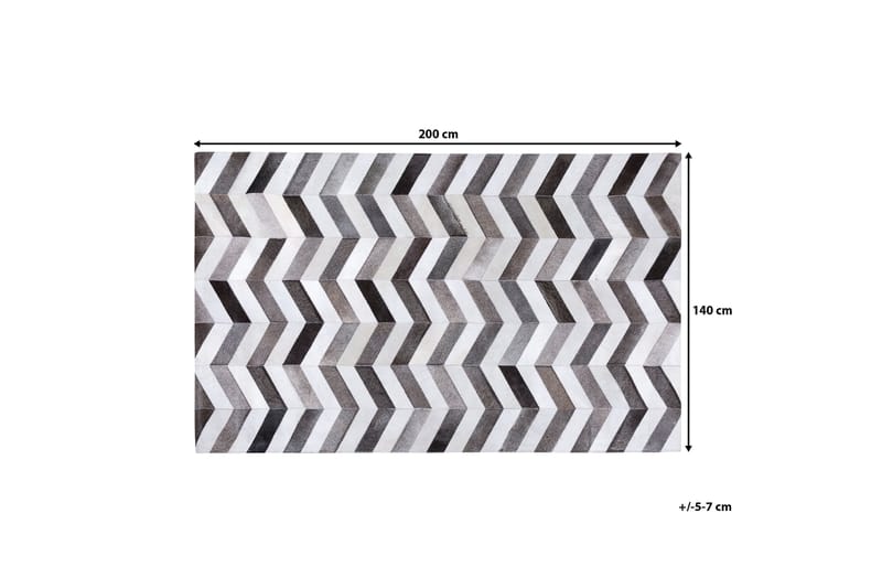 Aksaz Matta 140|200 cm - Grå - Textil & mattor - Mattor