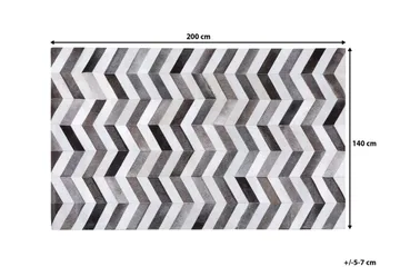 Aksaz Matta 140|200 cm - Grå - Textil & mattor - Mattor - Modern matta - Wiltonmattor