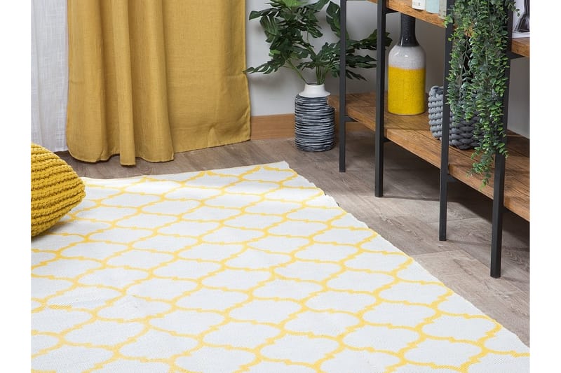 Aksu Matta 140|200 cm - Gul - Textil & mattor - Mattor