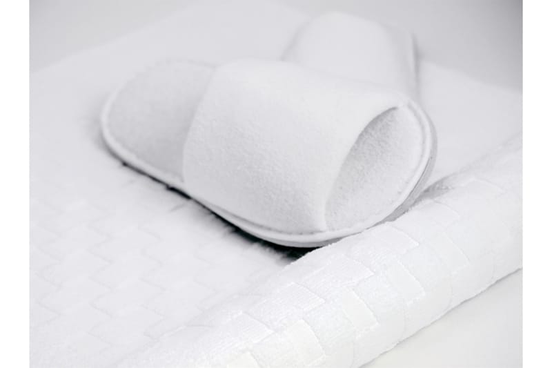 Badmatta vit ruta 50x75 cm - Textil & mattor - Mattor - Badrumsmatta